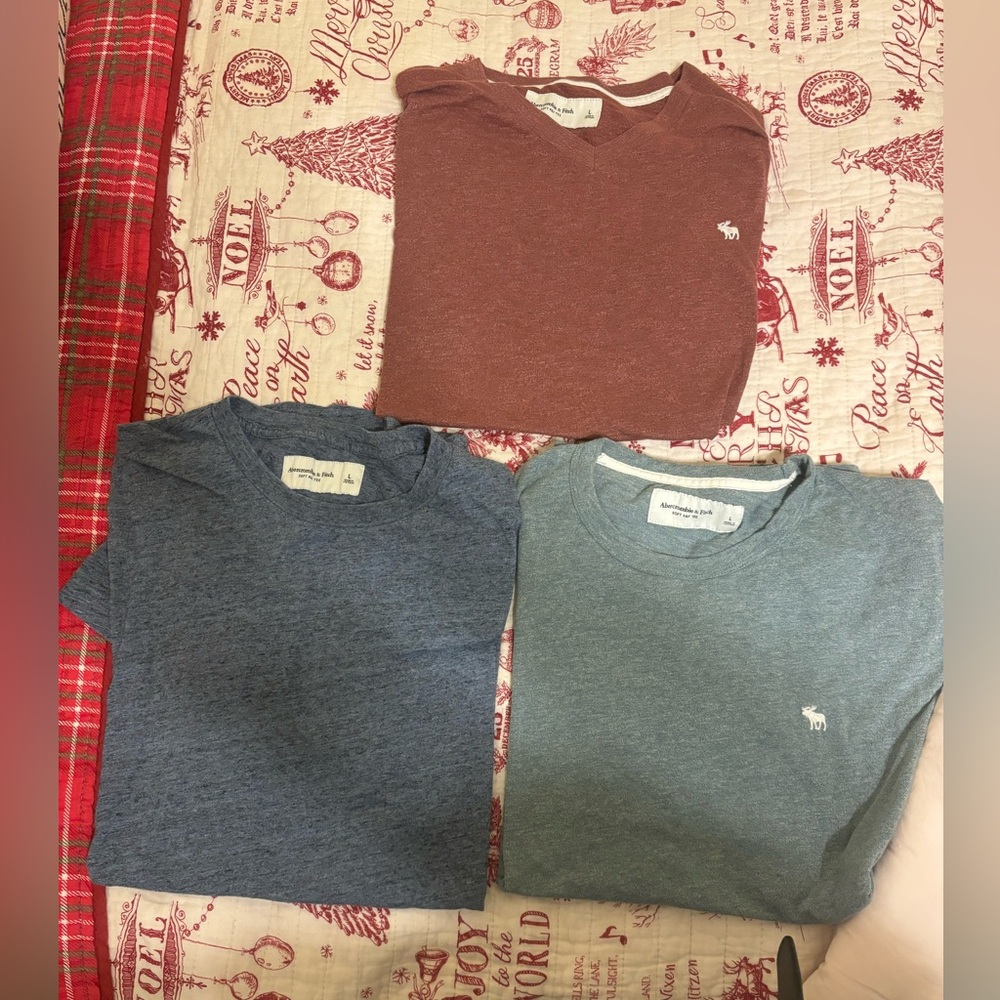 Abercrombie and fitch 3 pack large